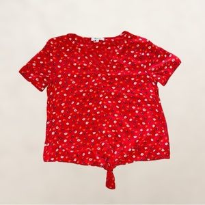 Madewell Floral Blouse